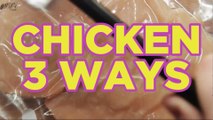 3 Amazing Chicken Recipes - Wrap & Roll