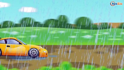 Emergency Cars Cartoons for children - The Police Car - Kids Cartoon about Cop Cars Part 3