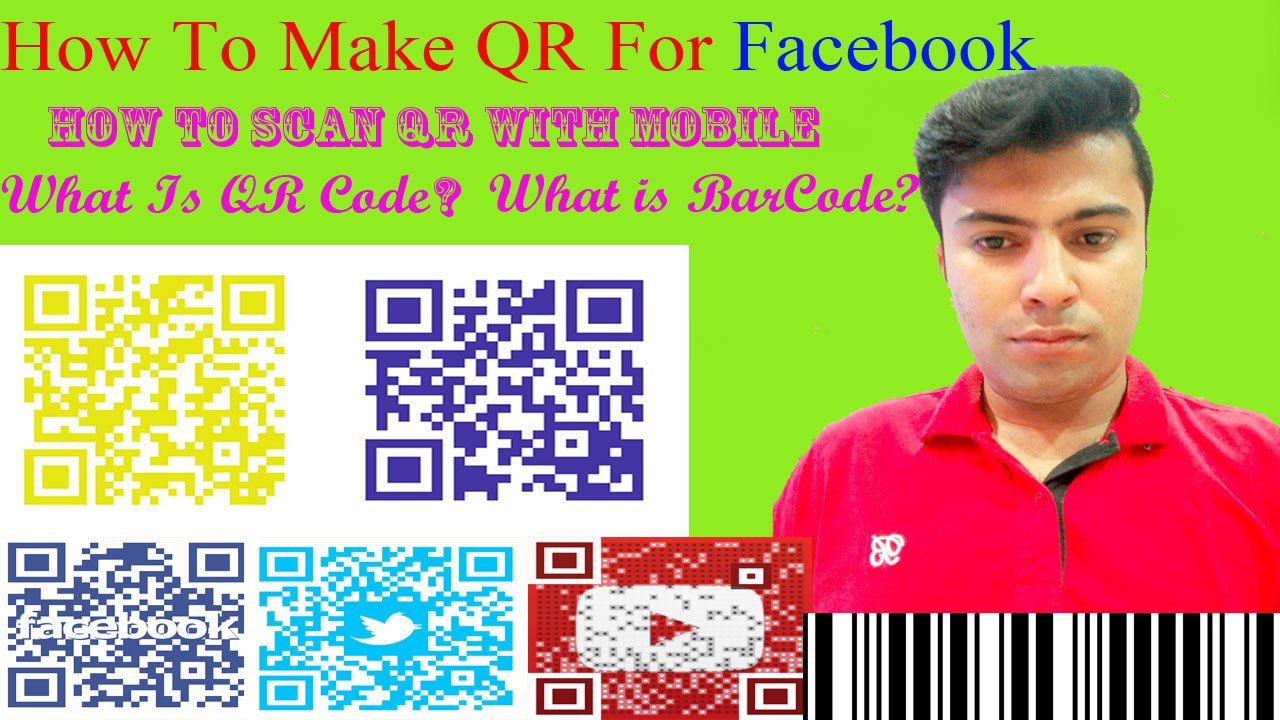 How to make a QR code and How to Read it-Barcodes & QR Codes Explained - [Hindi-Urdu]