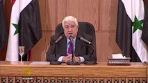 Syrian FM: No international force to patrol 'de-escalation zones'