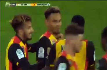 Kenny Lala Penalty Goal HD - Lens 1 - 0	 Estrasburgo 08.05.2017