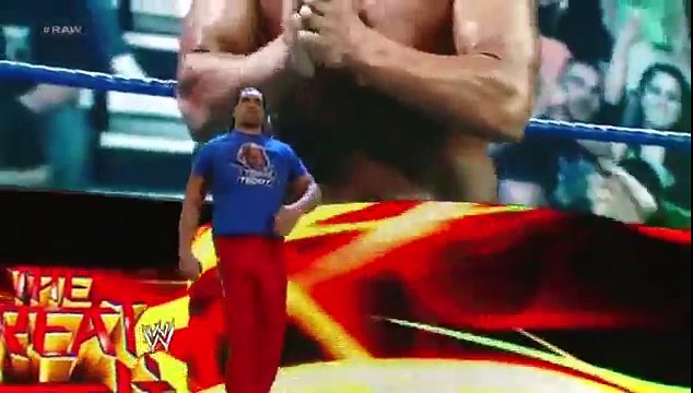 Mark Henry vs The Great Khali WWE Raw March 26th 2012