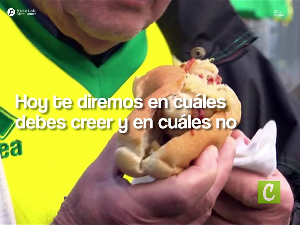 Mitos y verdades que debes conocer sobre la alimentación