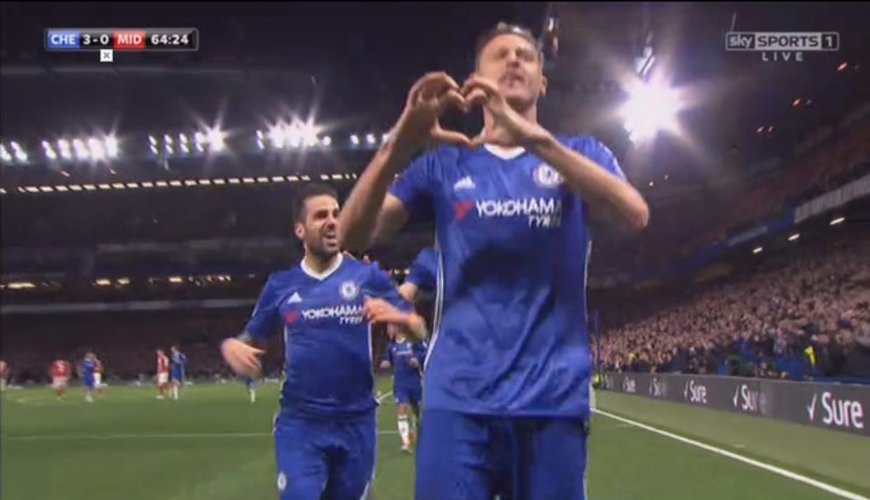 Nemanja Matic Goal HD - Chelsea 3-0 Middlesborugh - 08.05.2017