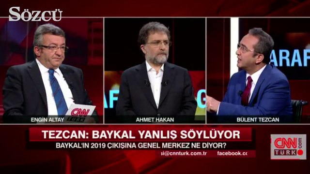 Bülent Tezcan: Baykal'ın önerisi yüzde 50'yi dağıtır