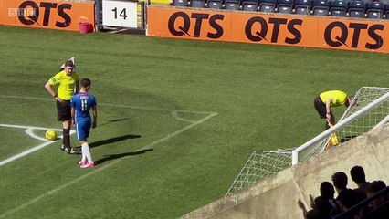 Scottish linesman gets shown a red for creating a scene
