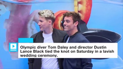 Tom Daley and Dustin Lance Black tie the knot!