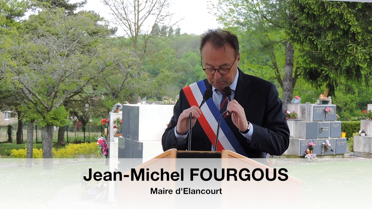 J.-M. FOURGOUS : DISCOURS DU 8-MAI 2017