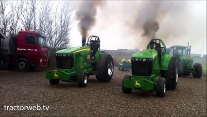 Race modded John Deere 8520