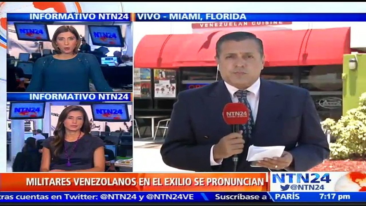 Exmilitares venezolanos en EE. UU. condenan intención de Nicolás Maduro de convocar a una Asamblea Nacional Constituyent
