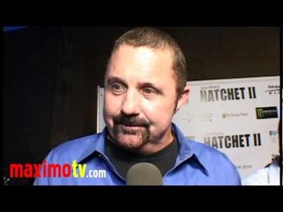 Kane Hodder 'Jason Voorhees'  Interview at HATCHET 2 Premiere