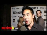 Parry Shen Interview at HATCHET 2 Premiere