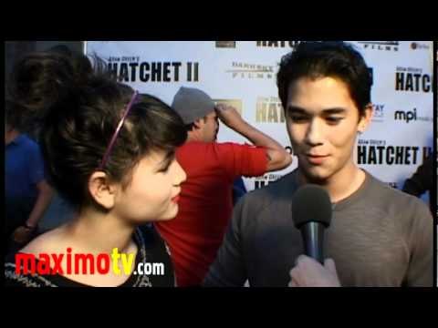 BooBoo Stewart & Fivel Stewart on Horror Films at HATCHET 2 Premiere