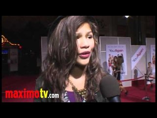 Zendaya Coleman - Shake It Up! Interview at "You Again" Premiere