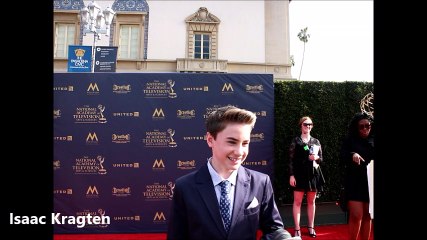 Issac Kragten of Odd Squad at 2017 Creative Arts Daytime Emmys