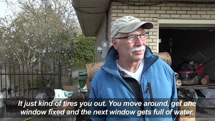 Canada flood damage worsens but heavy rains subsiding