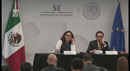 UE y México esperan cerrar renovación de TLC antes que termine 2017