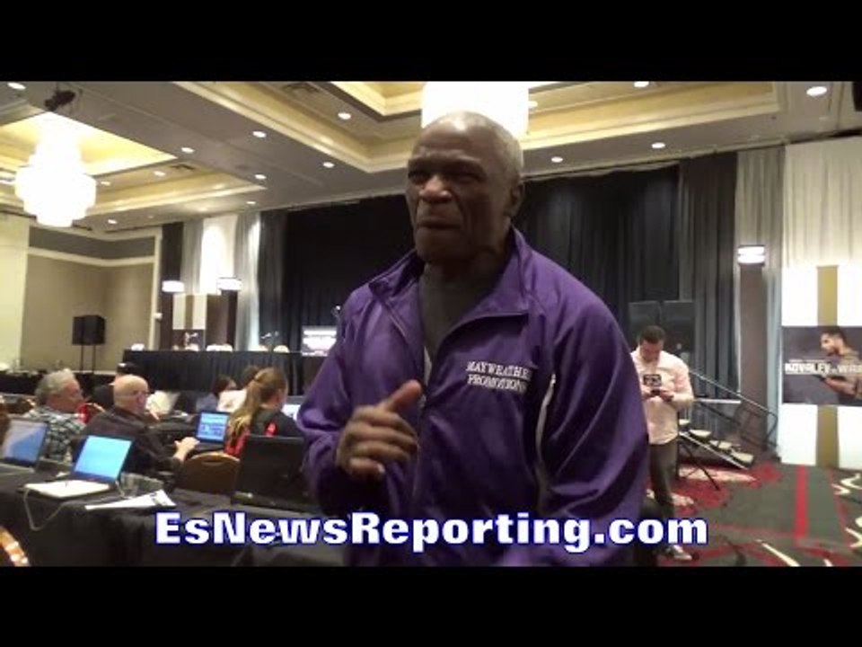 BIG FLOYD GOES OFF ON RIVAL TRAINERS "I'D BEAT ALL OF THEY ASSES!!" DISPLAYS BLAZING FAST HAND SPEED