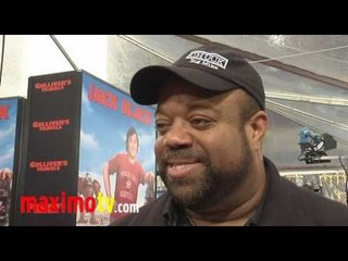 Mark Christopher Lawrence (CHUCK) Interview at "Gulliver's Travels" Premiere