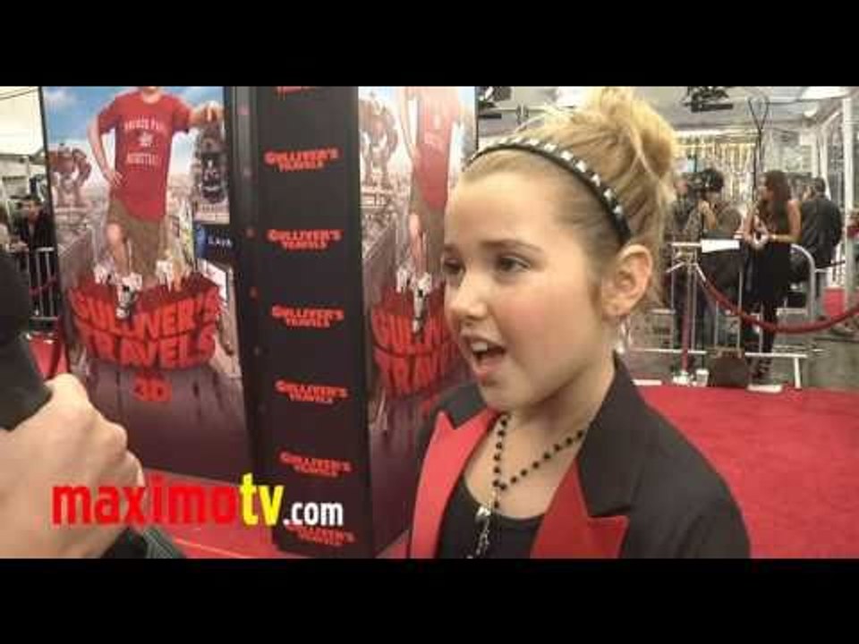 Emily Grace Reaves Interview at "Gulliver's Travels" Premiere