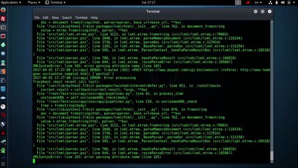 Kali Linux Tools -XSSCRAPY XSS SQLi Spider