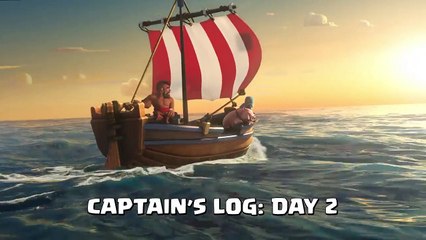 NEW Clash of Clans Captain's Log Day 2 - New Friends!