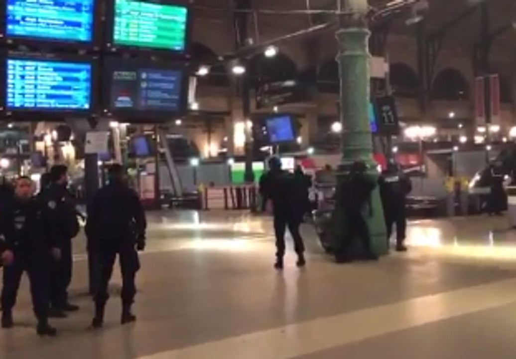 Large Police Operation, Evacuations at Paris' Gare du Nord Station