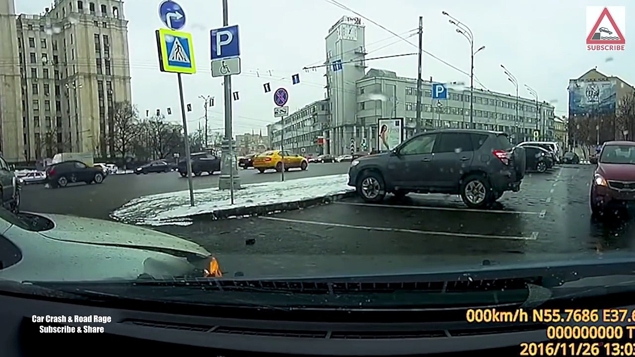 Car Crash Compilation DECEMBER 2016 #53