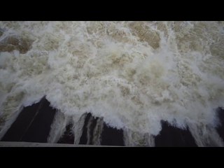 Video Shows Effects of Rising Waters Near Chenaux Generating Station