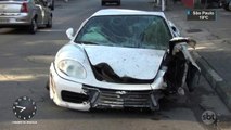 Motorista disputa racha e destrói Ferrari de quase R$ 400 mil