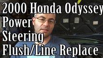 Honda Odyssey Power Steering Flush &