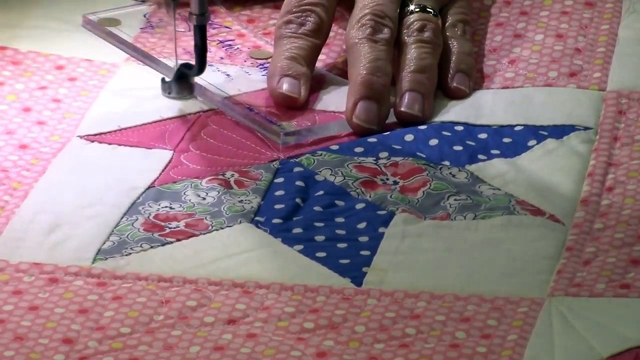 Quilting the Cactus Basket Block