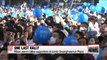 Presidential candidates hold last campaign rallies before May 9 election
