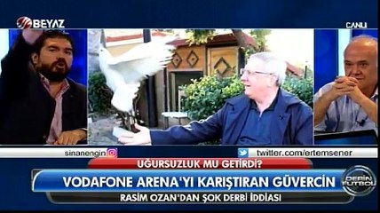 Rasim Ozan'dan flaş iddia: ''Bu güvercin Aziz Yıldırım'ın olabilir''