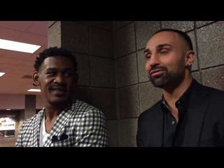 Paulie Malignaggi and Danny Jacobs