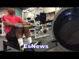 Alex Ariza Thomas Dulorme Strength and Conditioning Workout EsNews Boxing