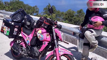 Mozza Zee, Biker Cantik Nyentrik Berhati Mulia