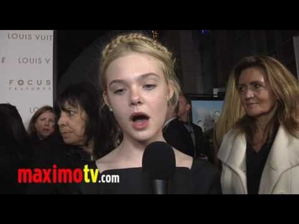Elle Fanning on Sister Dakota at "Somewhere" Premiere in Hollywood