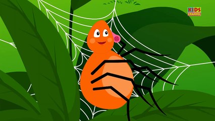 Five Scary Spiders _ Nursery Rhyme-5BOxjQ40fnE