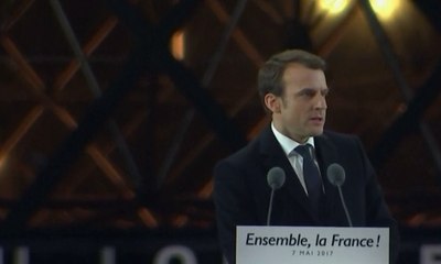 Emmanuel Macron, Presiden Terpilih Perancis
