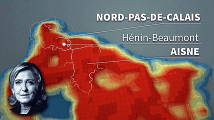 A geografia do voto francês no segundo turno