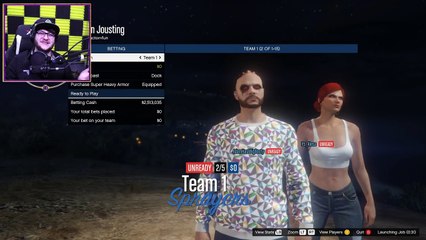 GTA 5 - SHOTGUN JOUSTING Online Funny Moments