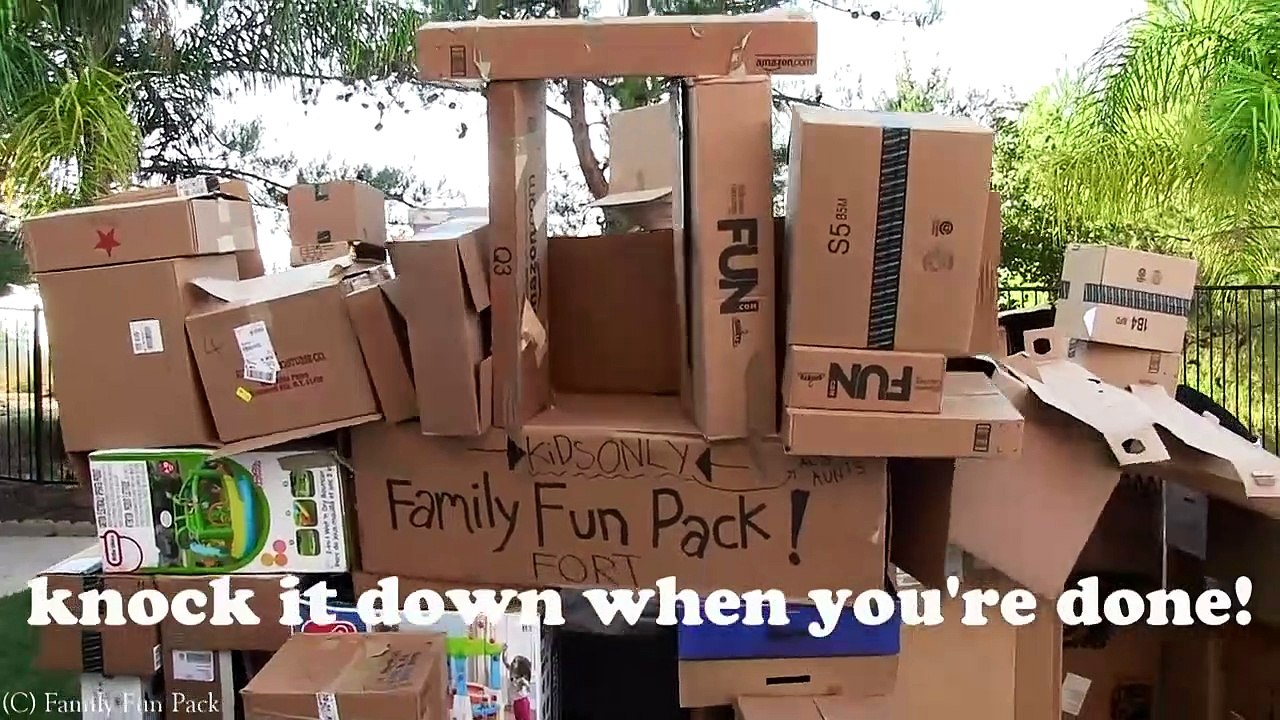 World's Biggest Box Fort_RH60m8drc0 Video Dailymotion