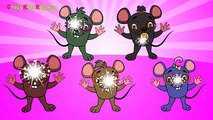 Finger Family (Rat Family) Nursery Rhyme - Kids Animation Rhymes Songs - Finger