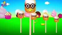 Candy Corn Lollipop Finger Family Songs _ Cake Pop Finger Family