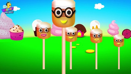 Candy Corn Lollipop Finger Family Songs _ Cake Pop Fi