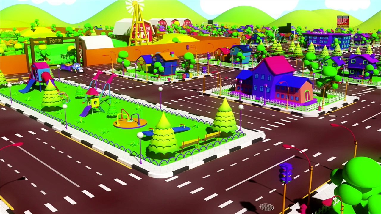 Müllwagen | LKW Karikatur | LKW für Kinder | Video For Kids | Learn Vehicles | Garbage Tru