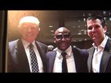 floyd mayweather meets president donald trump - rjj says both are smartest in america EsNews Boxing
