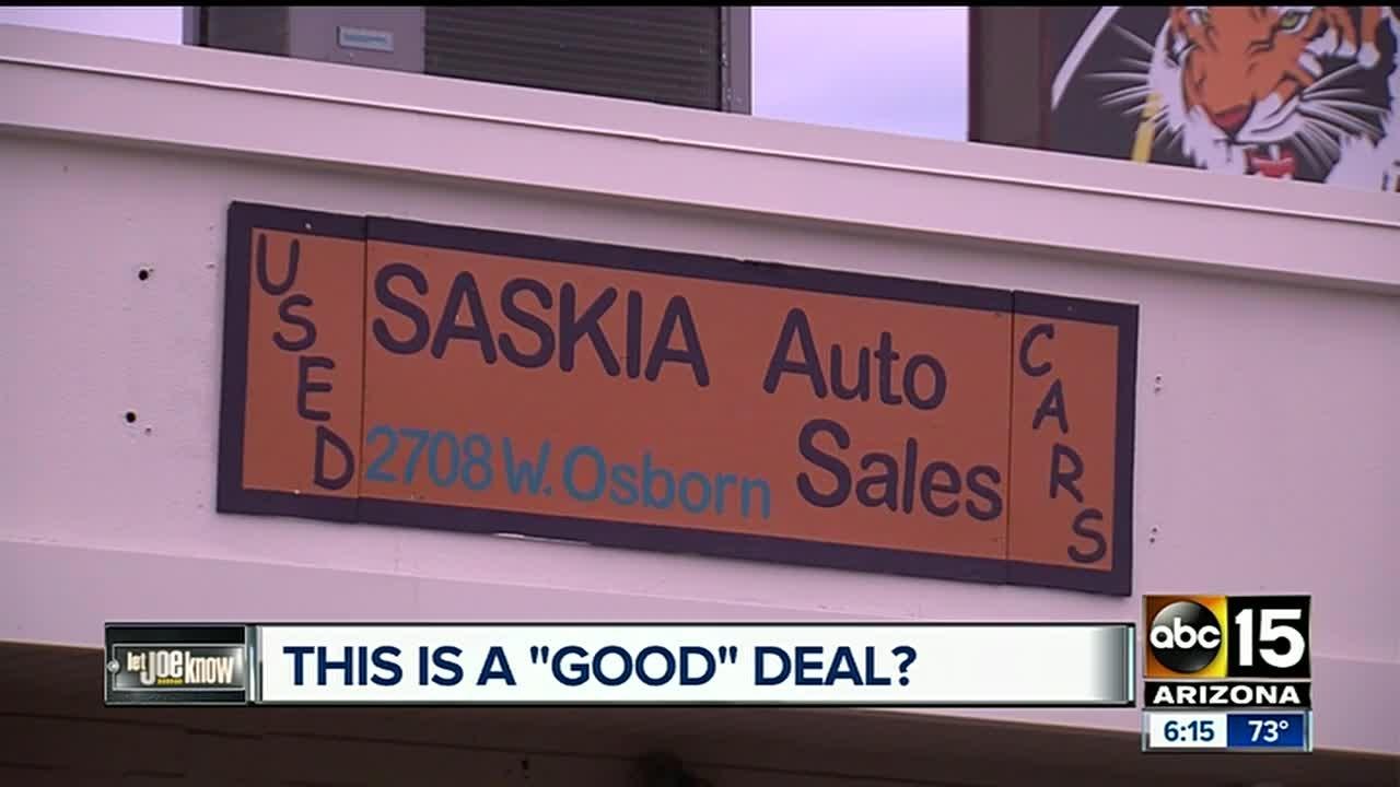Let Joe Know helps veteran who says he was sold a lemon car