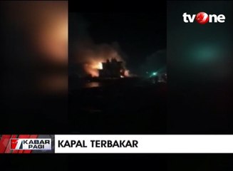 Kapal Pengisian BBM Terbakar, Satu ABK Tewas